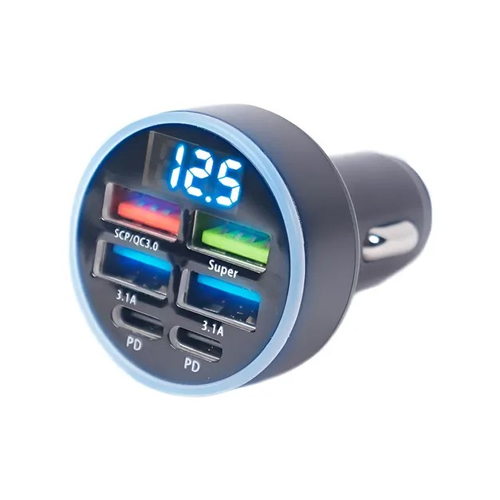 Cargador Para Auto Seis