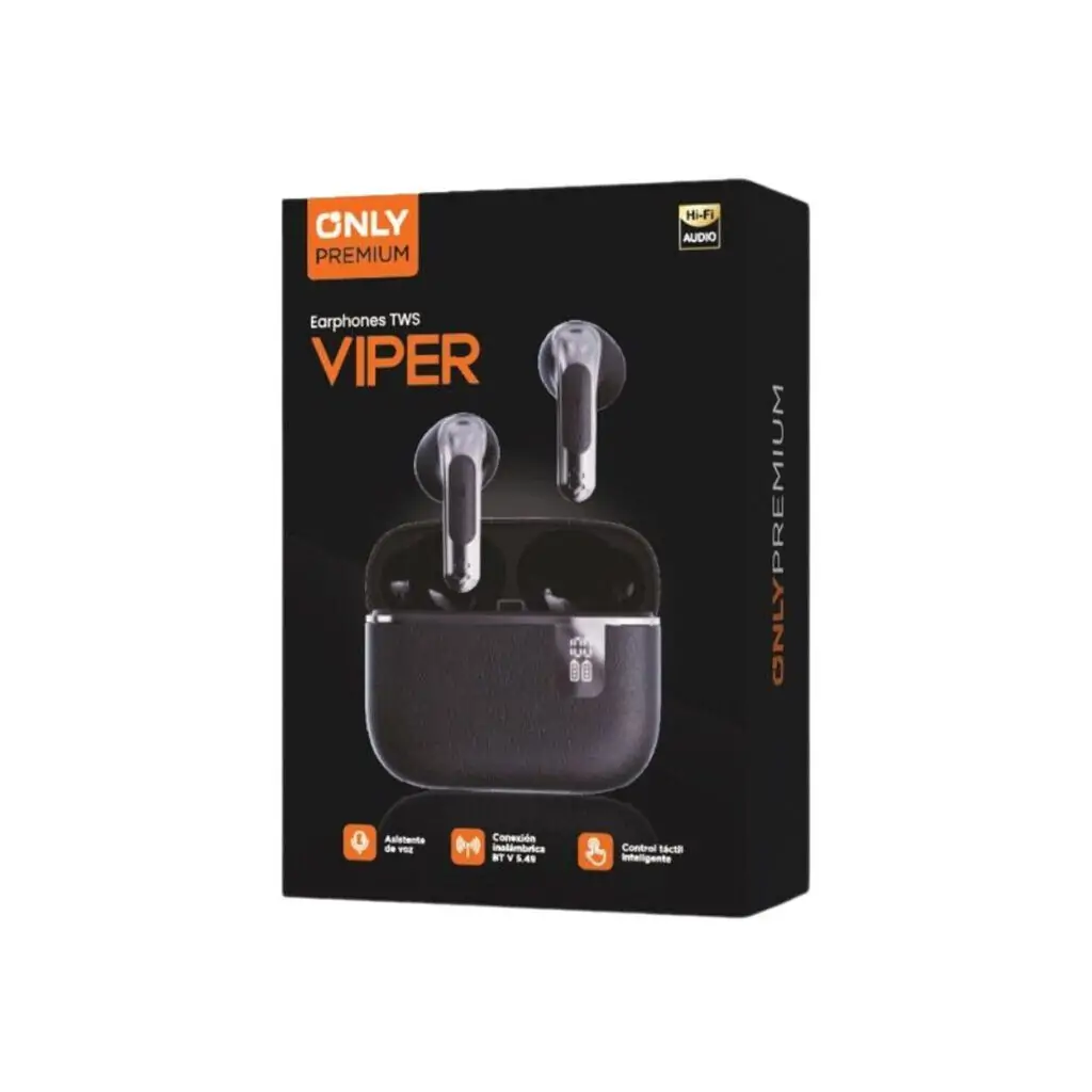 Auriculares inalambricos Only Viper Tws Blancos Mod111