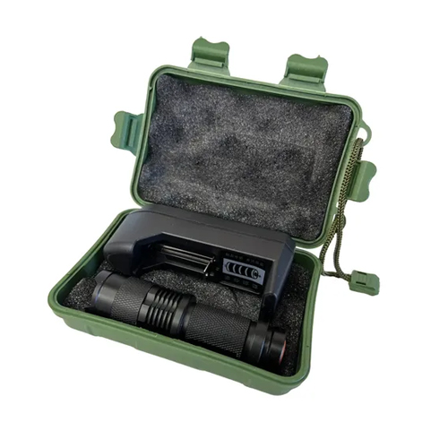 Linterna Power Style Chica en Estuche Verde