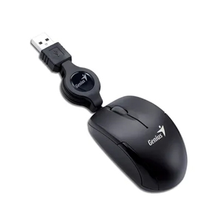 [24017] Mini Mouse Con Cable Negro Mod1123