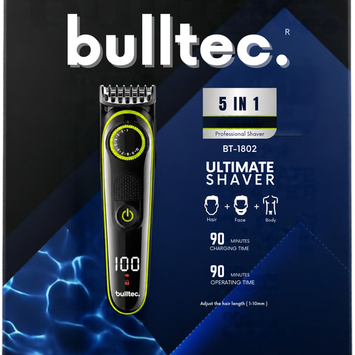 Afeitadora Bulltec 5 en 1